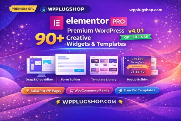 Elementor PRO WordPress Page Builder + Pro Templates 4.0.1