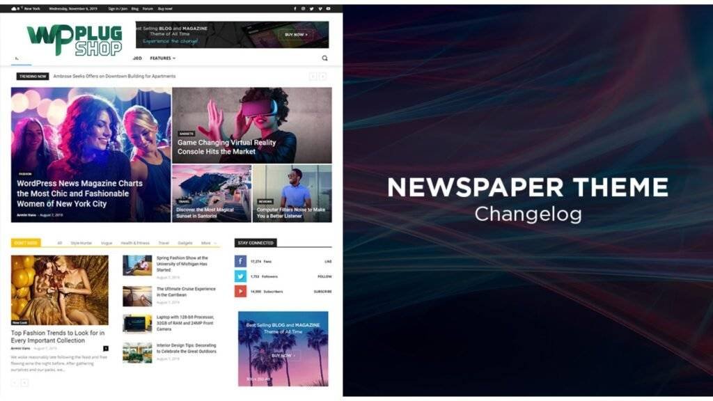 Newspaper WordPress Theme