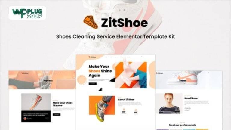 Zitshoe - Shoes Cleaning Service Elementor Template Kit