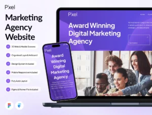 Marketing Agency Website Framer