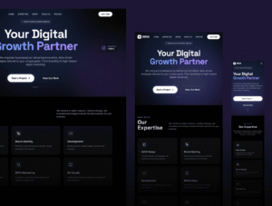 BROZI - Digital Creative Agency Website React Template