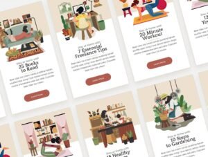 Prigel-Home Activity Modular Scenes - Stickers & Icons