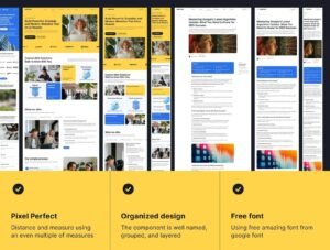 Markethink Digital-Marketing Agency - Figma Design - Elementor Pro Theme
