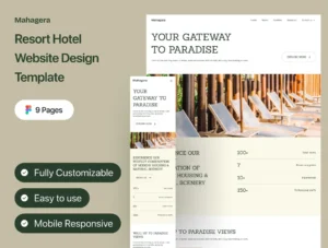 Mahagera Website Template