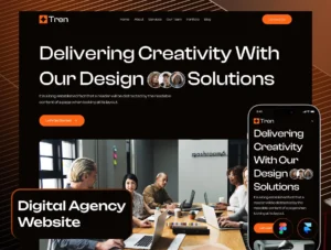 Tren Digital Agency Website