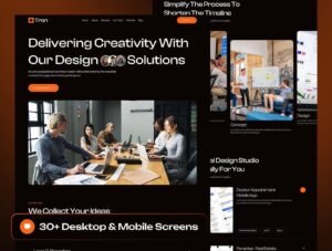 Tren - Digital Agency Website Framer Template | Unlimited Sites | SEO optimized Template | Premium Design | High quality Framer Design