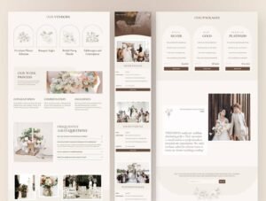DreamDay - Wedding Planner Website Framer Template | HQ Framer Design | SEO Optimized