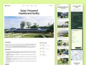 Solvix - Solar Panel Technology Website Framer Template