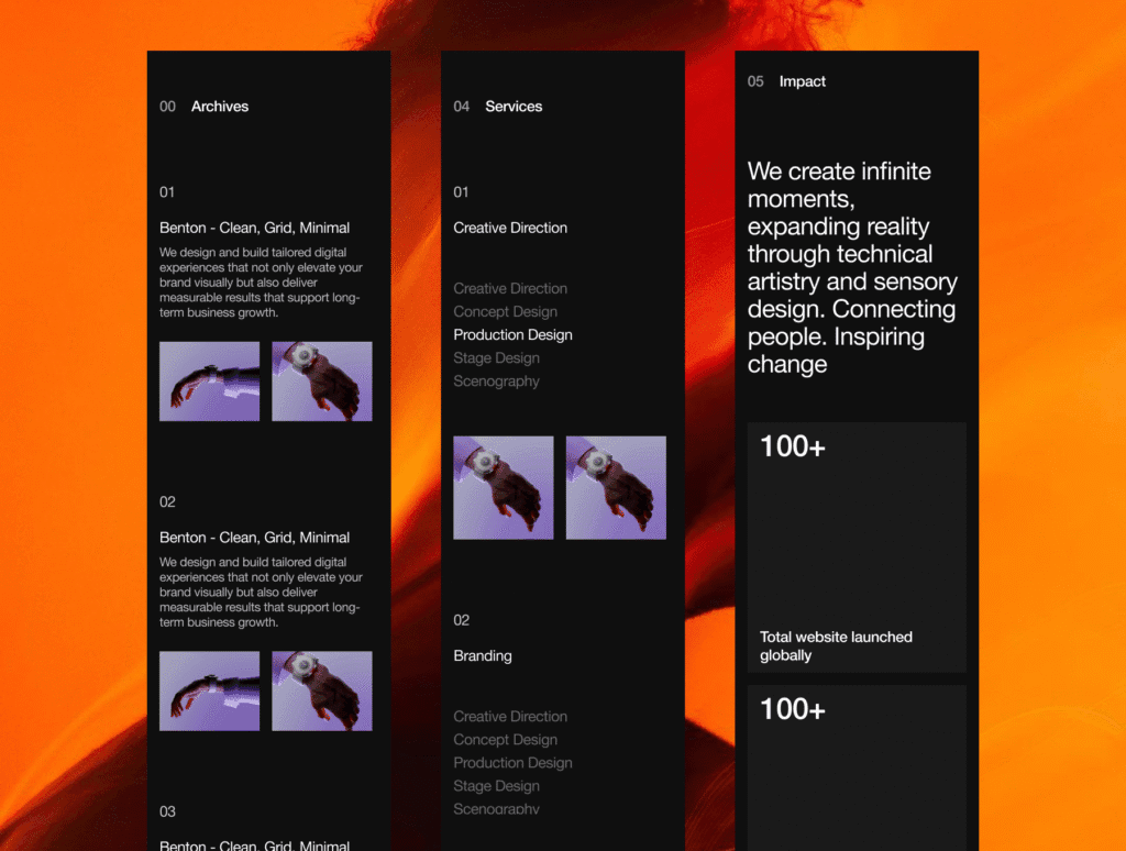 Vector Portfolio Website