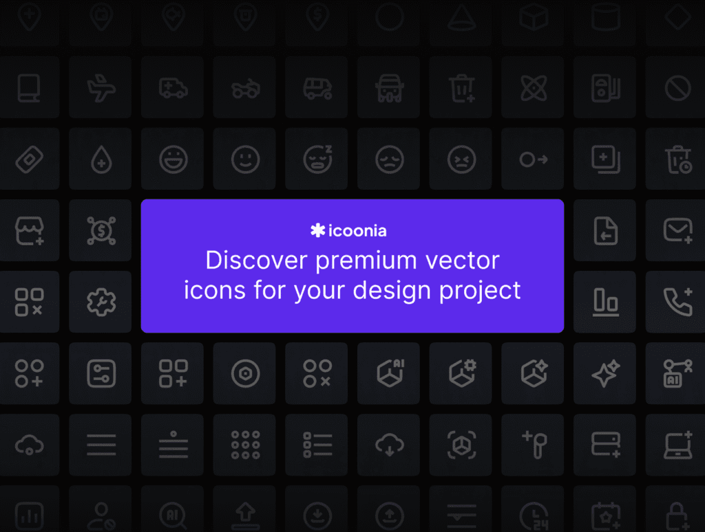 Icoonia - 2.700+ Vector Icon | Line Style