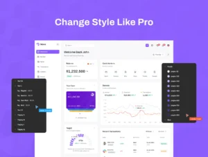 Nova - Finance Dashboard UI Kit