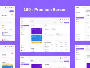 Nova - Finance Dashboard UI Kit