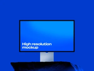 Display Monitor Mockup Set