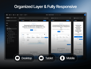 Finech - Finance and SaaS Website Framer Template