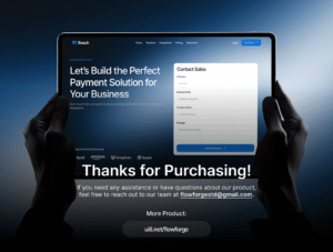 Finech - Finance and SaaS Website Framer Template