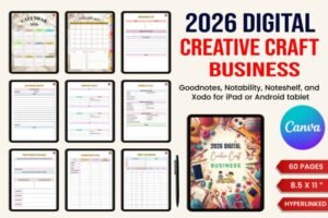 2026 All-in-One Digital Planner Bundle