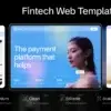 Finntech Website Templates | Premium Fintech Figma Website Templates & Modular UI Kit