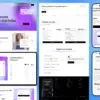 Finntech Website Templates | Premium Fintech Figma Website Templates & Modular UI Kit