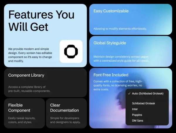 Finntech Website Templates | Premium Fintech Figma Website Templates & Modular UI Kit