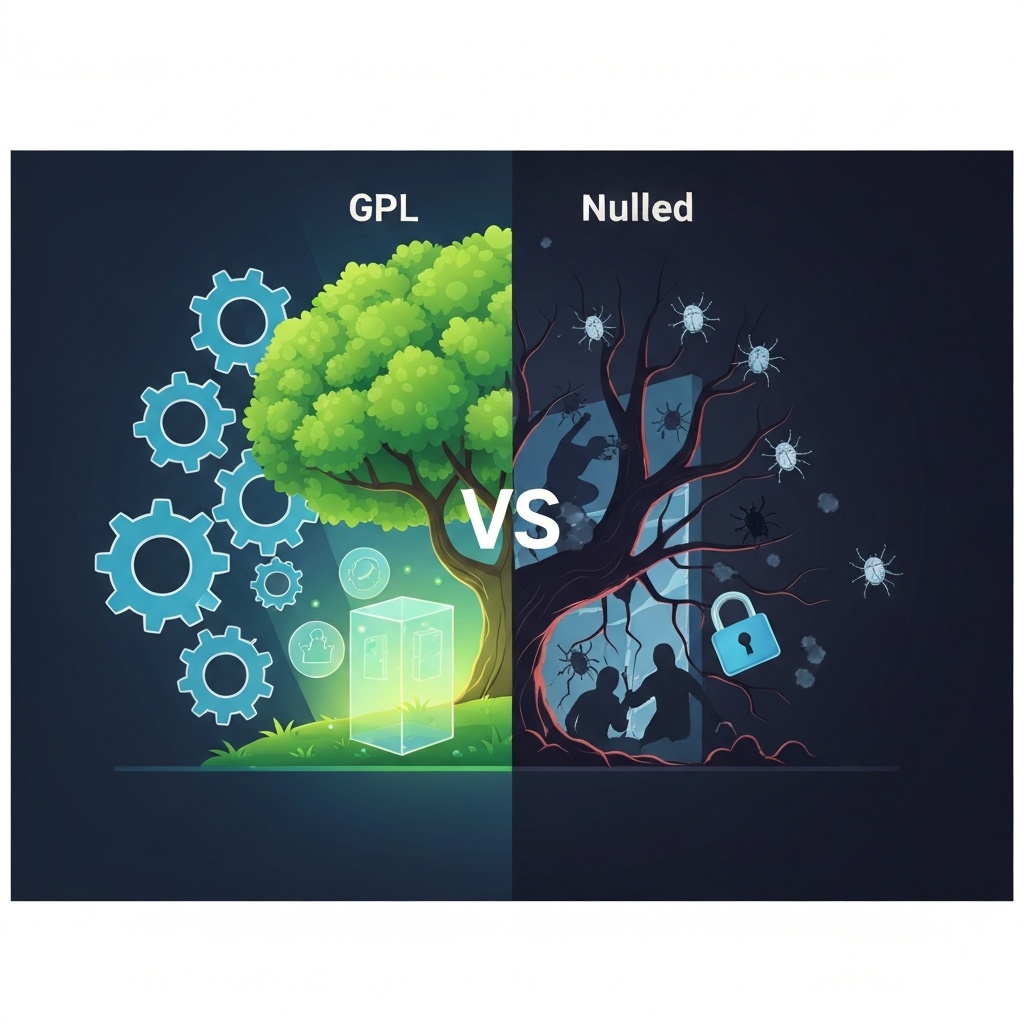 Difference Between GPL And Nulled WordPress Plugins
