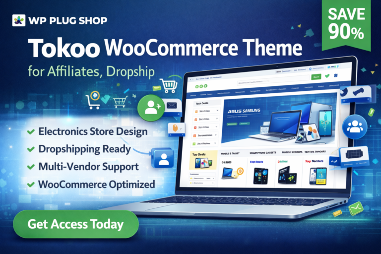 Tokoo – Electronics Store WooCommerce Theme for Affiliates, Dropship and Multi-vendor Websites