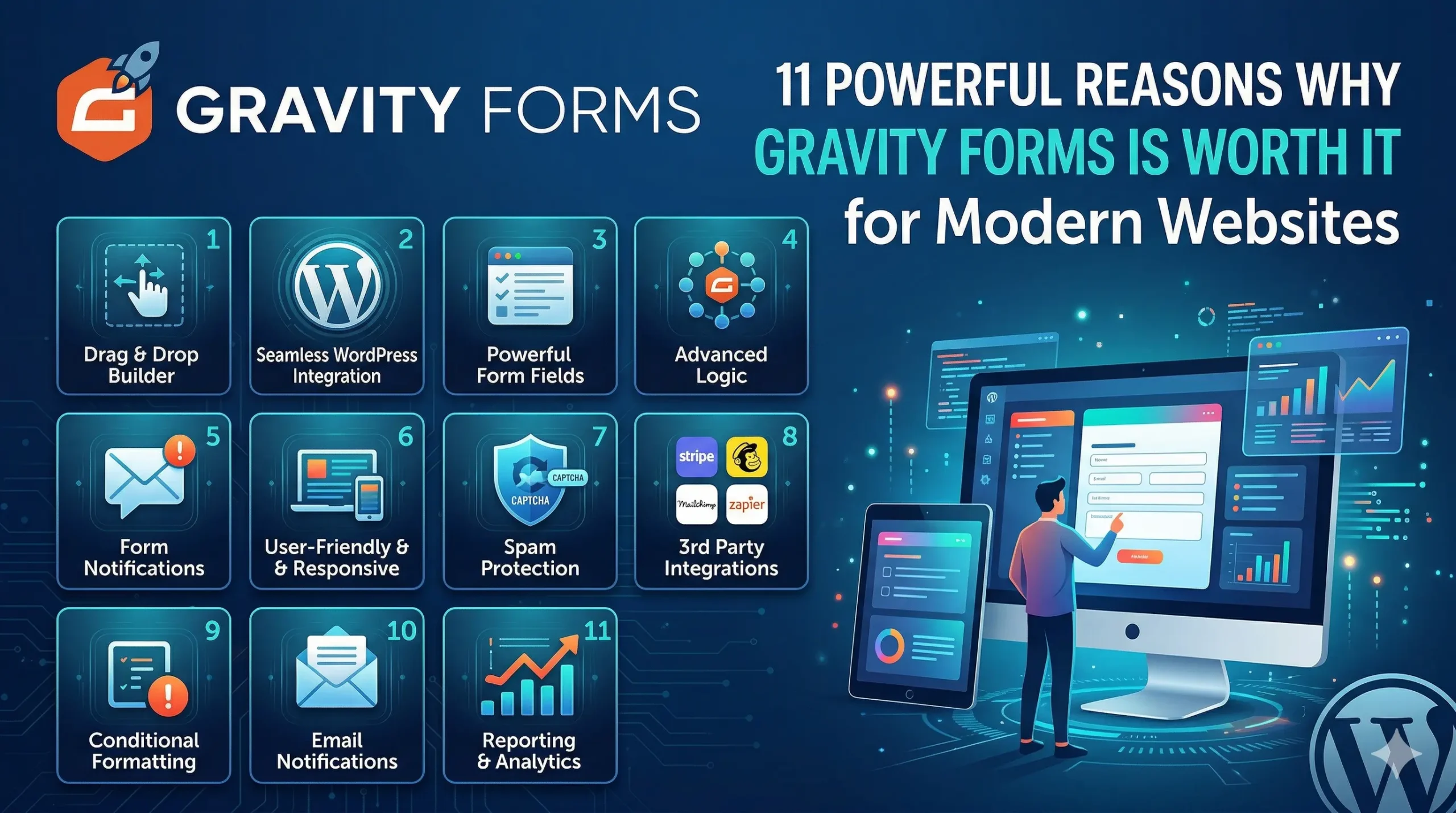 Discover why gravity forms plugin wordpress is a top choice for smarter forms, better lead capture, and easier automation on modern websites.