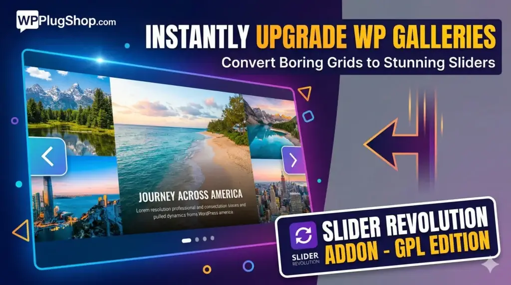 Slider Revolution WP Gallery Addon 2.0.8 | Latest Version (GPL)