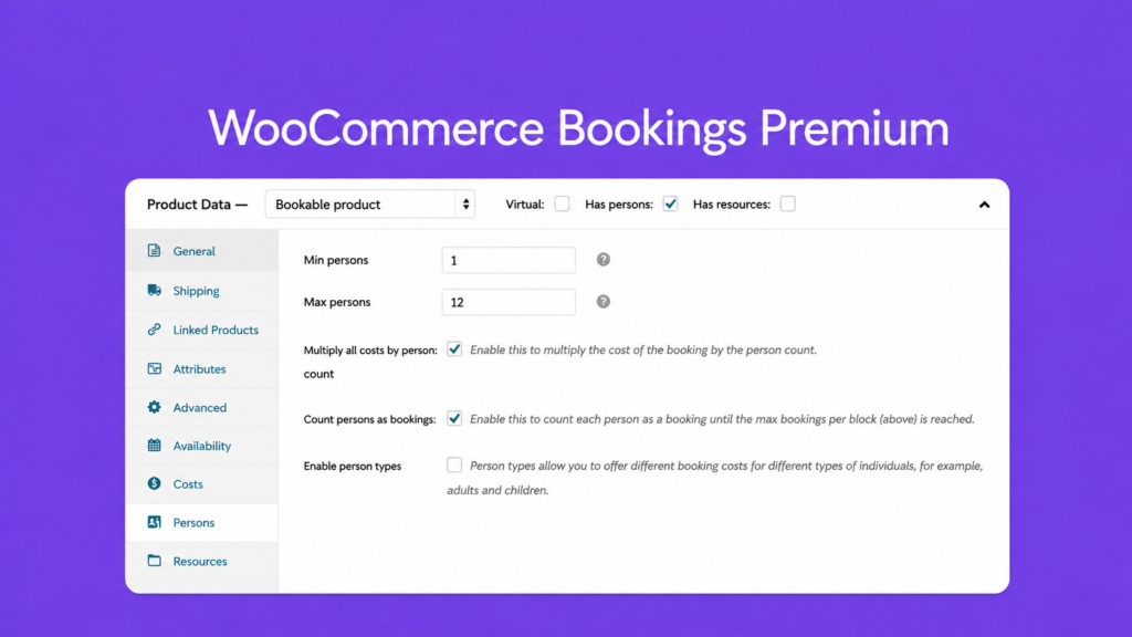 WooCommerce Bookings Premium GPL v3.5.3 – Booking Plugin for WooCommerce