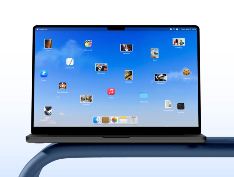 Dockfolio — MacOS Portfolio Experiencee