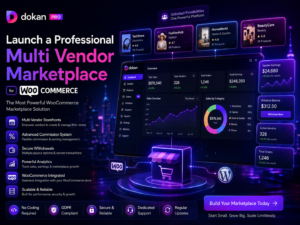 Dokan Pro Multi Vendor Marketplace Plugin for WooCommerce