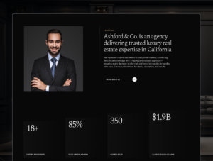 Ashford & Co — Luxury Real Estate Framer Template