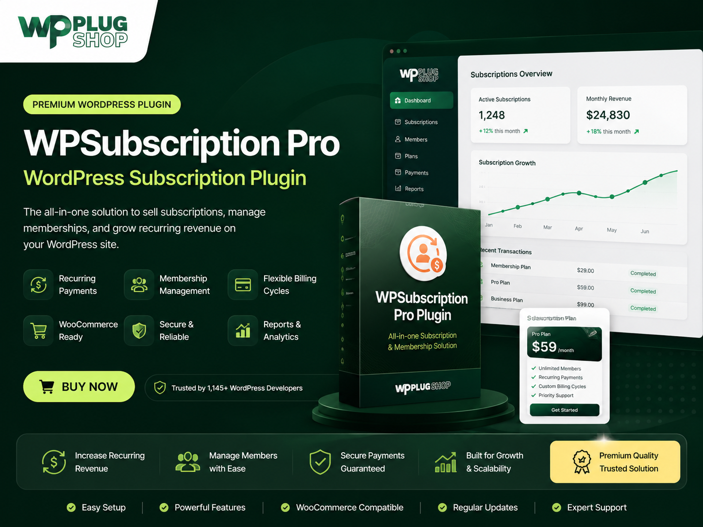 WPSubscription Pro GPL License v1.17.0 – WordPress Subscription Plugin