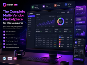 Dokan Pro Multi Vendor Marketplace Plugin for WooCommerce