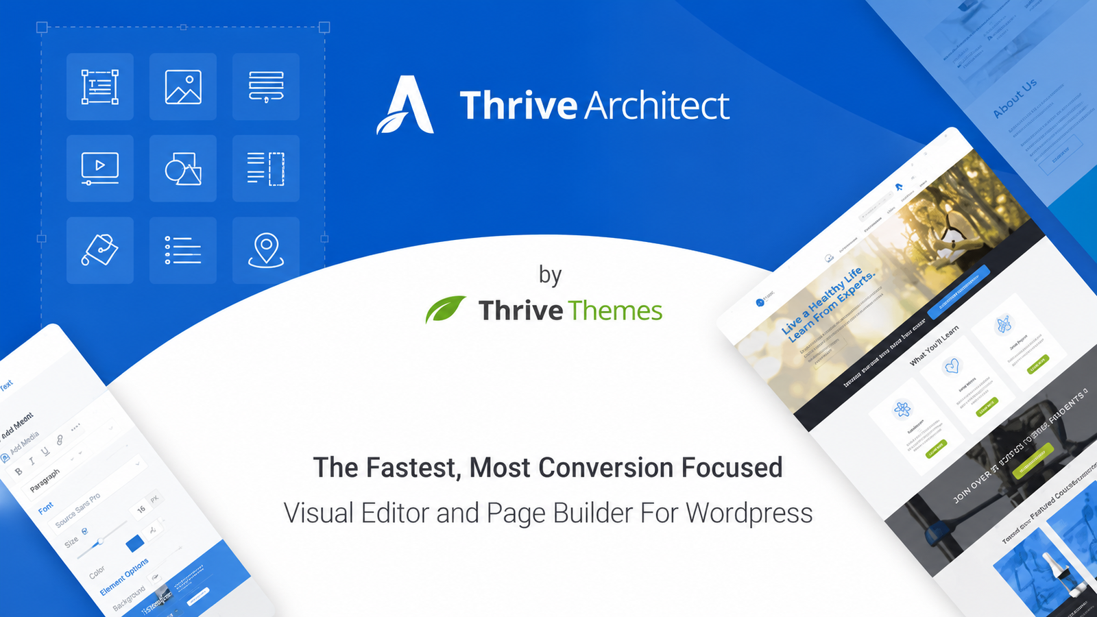 Thrive Architect – WordPress Landing Page & Conversion Page Builder