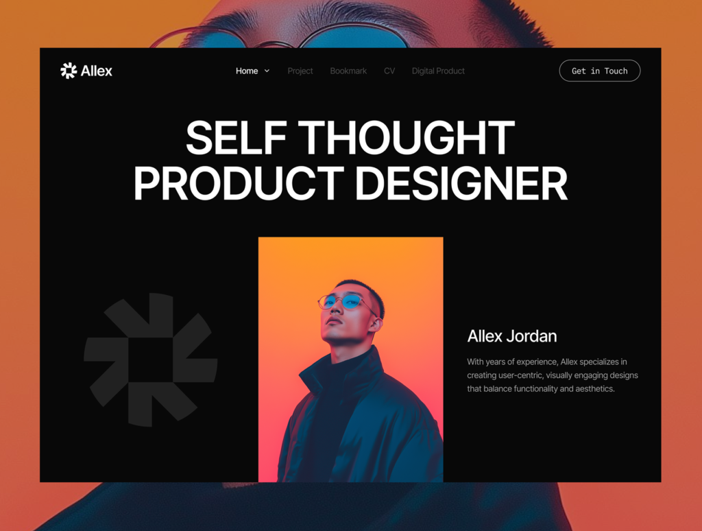 Creative Personal Portfolio Framer Template