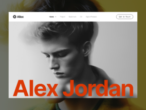 Creative Personal Portfolio Framer Template