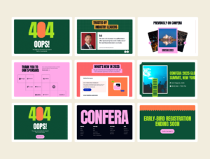 Event & Conference Framer Website Template