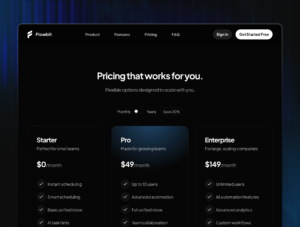 Flowbit - Premium AI SaaS Template