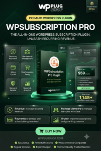 WPSubscription Pro GPL License v1.17.0 – WordPress Subscription Plugin