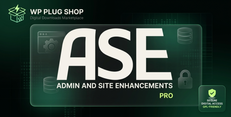 Admin and Site Enhancements Pro GPL License v8.7.3