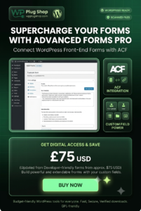 Advanced Forms Pro for ACF GPL License v1.9.3.8 – WordPress Forms Plugin