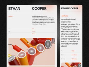 Innoform – Minimalist Framer Templatee