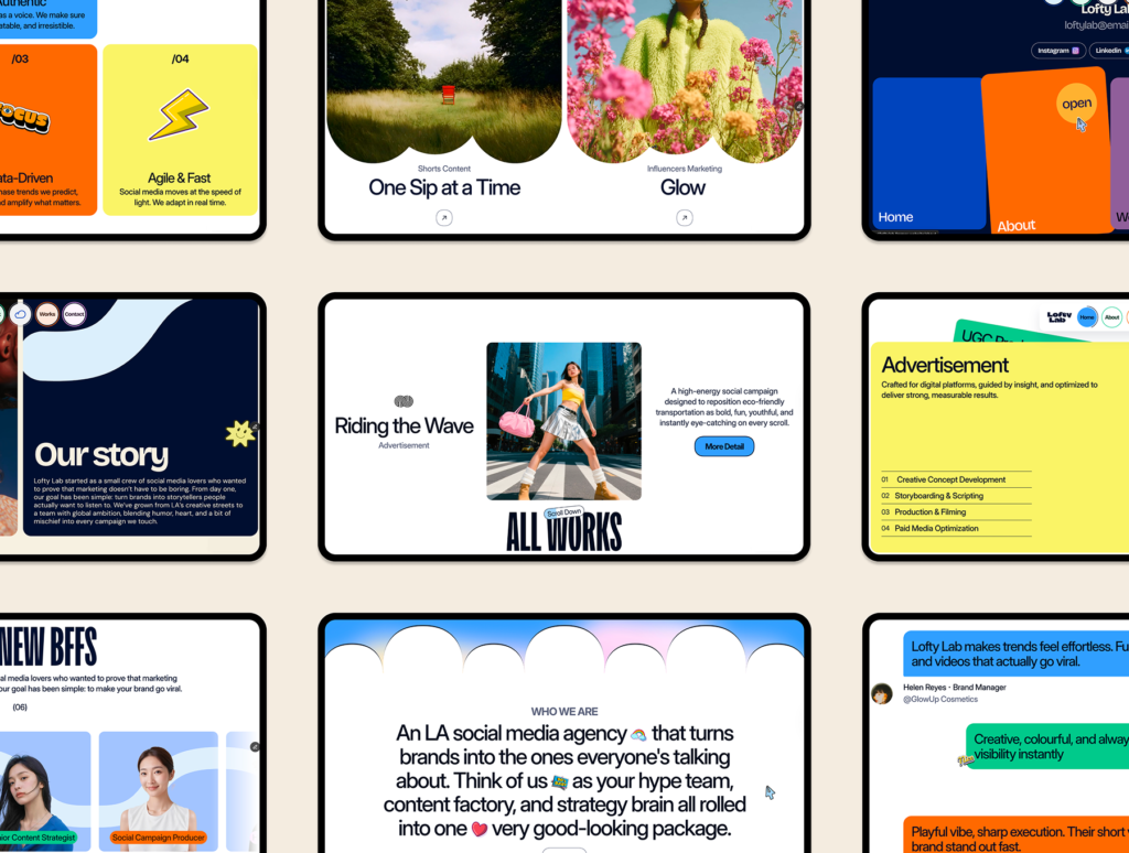 Lofty | Agency Framer Template