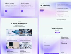 NEUORA — AI Agency & Automation Template