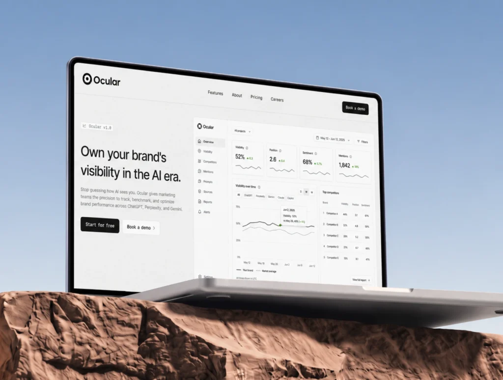 Ocular — Premium SaaS Template for Framer