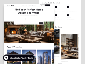 Paradise - Real Estate Website Framer Template