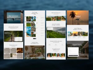 Travel Agency Website Framer Template