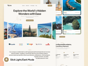 Tripora - Travel Agency Website Framer Template