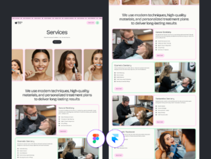 DentaCare - Dental Clinic Framer Website