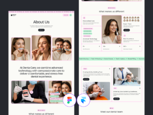DentaCare - Dental Clinic Framer Website